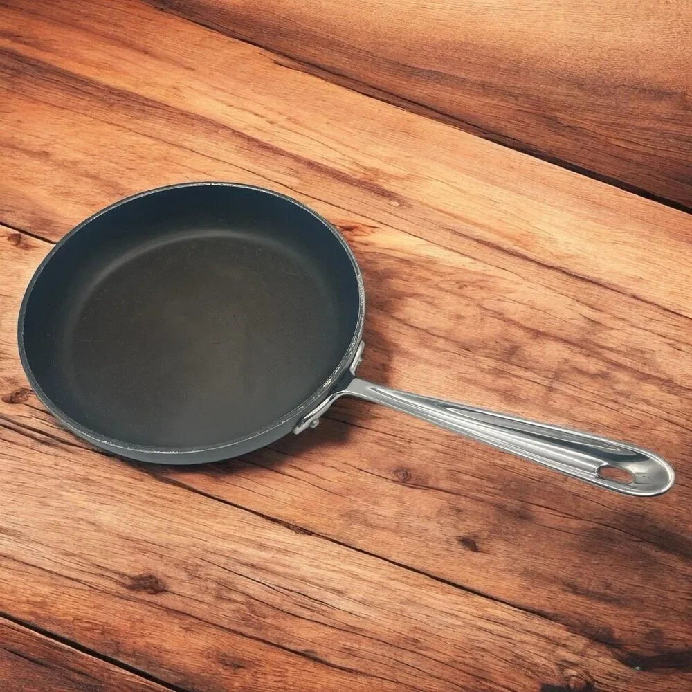 All Clad 10 Inch Skillet Frying Pan Hard Anodized Nonstick No Lid